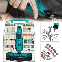 226-tlg Mini-Winkelschleifer Set - Multifunktionswerkzeug mit flexiblem Schaft (226-tlg) - Uisebrt