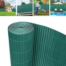 Uisebrt - Brise-vue en pvc - Protection contre le vent - Clôture en pvc - Idéal pour jardin, balcon, terrasse, résistant aux uv - Résistant aux