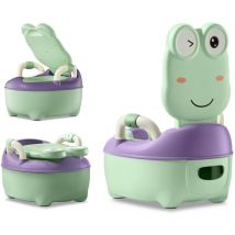 Uisebrt - Pot pour enfants Pot pour enfants pour jeunes enfants Pot pour b ̈ b ̈ s avec protection contre les ̈ claboussures&accoudoirs Pot pour