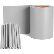 Uisebrt - pvc Protecteur d'écran de balcon pare-brise Très épais non-transparent Protecteur d'écran Feuille de clôture Double tige Tapis Largeur de