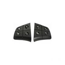 Ulisem - Botones De Control Del Volante De Repuesto Para Mercedes Benz W164 W245 W251 Ml Gl Br Class, Negro, 4 Llaves