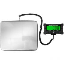 Ulisem - Elektronische Plattformwaage, Präzisionswaage aus Edelstahl, 0,05 kg bis 200 kg