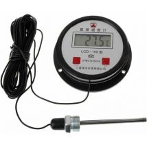 Ulisem - Industrielles Hochtemperatur-Digitalthermometer mit 10 Meter langer Sonde.