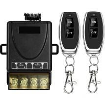Ulisem - Interruttore di controllo remoto wireless ad alta potenza 433Mhz, ac 220V/240V/110V 30A rf Telecomando per luce, pompa dell'acqua,