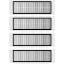 Ulisem - Paquete de 4 filtros Hepa para aspiradora Xiaomi Roborock S6 S5 max S60 S65 S5 S50 S55 E25 E35