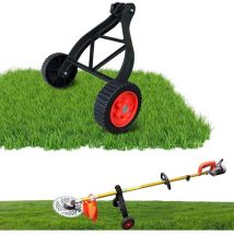 Ulisem Stützräder für Rasentrimmer, Freischneider zum Hinterherlaufen, verstellbare Stützräder, Zubehör für Rasentrimmer, Kantenschneider,