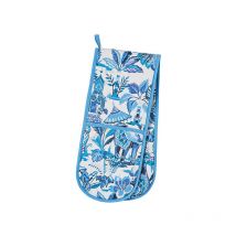 India Blue Double Oven Glove - Ulster Weavers