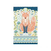 Tea Towel Fox - Ulster Weavers