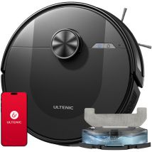 Ultenic - Robot Vacuum Cleaner with Mop 4000Pa - 15min Lidar Quick Mapping - Allergy Friendly - Carpet Auto-boost - 10 No-go Zone - Time Scheduled
