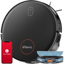 Ultenic D6s Saugroboter Mit Wischfunktion - Staubsauger Roboter - 3000 Pa - Wischroboter Mit Schallvibration - Intelligente Navigation - Lange 