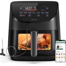 Ultenic - Friteuse à Air AF500 - 6.5l - 1700w - Multifonction 4-en-1 - Écran Tactile - Lave-vaisselle