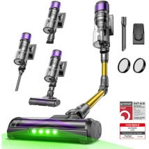 Ultenic - Uv20, Superstarker Akku-staubsauger 55kpa,600w, Greeneye Technologie, 60 Min. Laufzeit, 1.5l, Faltbarer Schlauch, Anti-stau-bürste