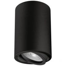 Ulter GU10 - Negro - 50W max - IP20 - Ø70mm - aluminio