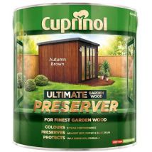 Cuprinol - Ultimate Garden Wood Preserver Autumn Brown 4L