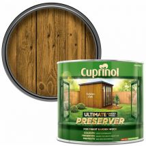 Ultimate Garden Wood Preserver Golden Oak 1L - Cuprinol