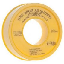 Ultra - ptfe Gas Tape Yellow Pack 10