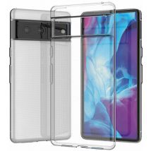 Ultra Clear 0,5 mm Hülle kompatibel mit Google Pixel 7a dünne Hülle transparent