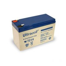Ultracell - Batterie au plomb 12 v, 7 Ah (UL7-12), Faston (4,8 mm) Batterie au plomb, VdS