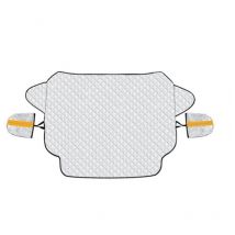 Ymyny - Ultradicke Auto-Windschutzscheibenabdeckung – beständig gegen Schnee, Eis, Sonne, Staub, UV-Strahlung und Wasser – perfekt für Auto, suv,