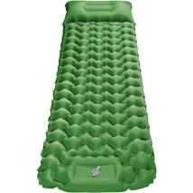 Ulisem - Ultraleichte aufblasbare Matte für Outdoor-Wanderungen, 193 x 68 x 8 cm, leicht und tragbar für Camping, feuchtigkeitsbeständige aufblasbare