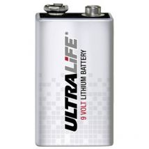 U9VL-J-P 6LR61 Pile 6LR61 (9V) lithium 1200 mAh 9 v 1 pc(s) - Ultralife