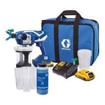 Graco - UltraMAX Akku-Airless-Spritzgerät 18V (2x2,0 Ah) 138 bar + 25 Becher 17P258X2