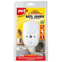 Ultraschall & Elektromagnetische Wellen Maus/ratten 2-in-1 - Retro