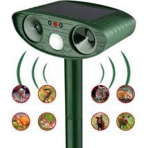 Bromol - Ultraschall-Tierabwehr Ultraschall-Tierabwehr Katzenabwehr Ein Tierabwehrgerät zur Verwendung im Garten zur Abwehr von Katzen, Hunden,