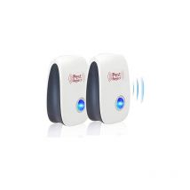 Irisfr - Ventdest Ultrasonic Repellent, Anti Mosquito, Insect, Spider, Mice, Parasite, Rat, Cockroach, Ant, 2 Pack