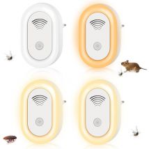 Ultrasonic Rodent Repellents - Frequency Variation, Scary Lights - Rats, Ants