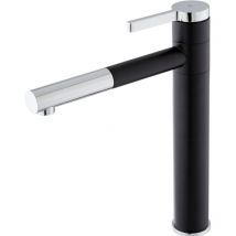 Ultrate Küchenarmatur schwarz und verchromt - Essebagno