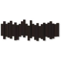 Sticks Attaccapanni Da Parete Con 5 Ganci Ribaltabili, Espresso Marrone, ‎‎49.5 X 3 X 18 Cm, 907.18 Grammi - Umbra