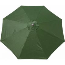 Tinor - Umbrella Replacement Cover - 8 Ribs - 3m - Waterproof - Anti-ultraviolet - Replacement Fabric - Umbrella Canopy - Umbrella(dark green)