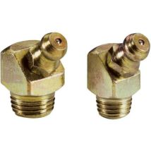 Pistolet à graisse hydraulique jaune 45o – Accessoire d'entretien des outils motorisés – UMETA