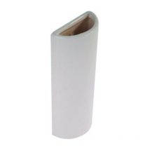Evaporatore semitondo in ceramica - mm 75x38x190h.
