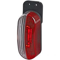 Umrissleuchte LED rot/weiß E4-zugelassen 98x42x38mm 12V 2W 6LED