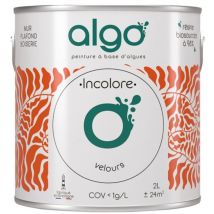 Umweltfreundliche Farbe, Farblos, 5 L, Samt-optik – Algo Paint