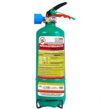 Simonrack - Umweltfreundlicher ECOFIRE-Feuerlöscher für Lithiumbatterien (Brände der Klassen abfl) – Halterung inklusive