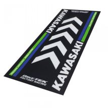Umweltmatte Biketek Garage Matt Schwarz Weiß Grün Blau Für