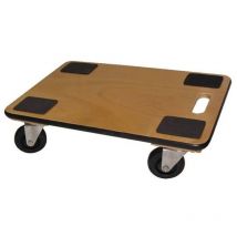Umzugsplatte 4 Räder Holzplatte Tragfähigkeit 300kg