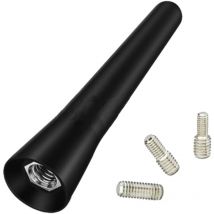 Un ensemble d'antennes de toit, antenne de voiture courte universelle et solide de 6,5 cm avec adaptateur de filetage M4, M5, M6, mini antenne de