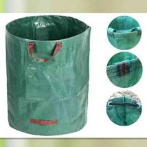 Ineasicer - Un ensemble de sacs à ordures épais et durables, de sacs à feuilles réutilisables, de sacs de nettoyage des déchets végétaux