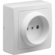 746809 - Blok Enchufe 2P Blanco - Debflex