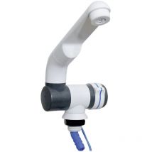 4000-76 Camping-Wasserhahn Schlauch-Anschluss 10 mm Grau, Anthrazit - Barwig