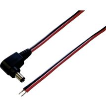 072071 Cavo per bassa tensione Spina a bassa tensione - Estremità aperta 5.5 mm 2.1 mm 2.00 m 1 pz. - Bkl Electronic