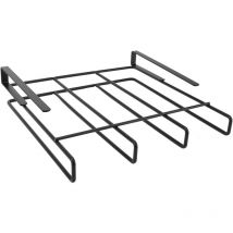 Under Cabinet Hanging Rack Carbon Steel Space Saving Under Cabinet Hanging Organizer for Kitchen Pot Lid Chopping Board