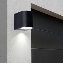Etc-shop - Spot mural extérieur spot allée down light dans un ensemble comprenant des ampoules led