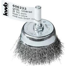 Einhell - kwb Brosses à dents, fil d'acier hss ondulé, pour une utilisation avec des perceuses et des visseuses sans fil 606233 1 pc(s) D223062