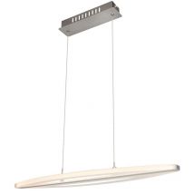 Globo - Luminaire suspendu suspendu à led 14 watts éclairage de plafond de chambre d'amis 67081 à 1 feuille