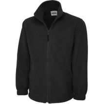 Uneek UX5 Ux Full Zip Black Fleeces - Size XL